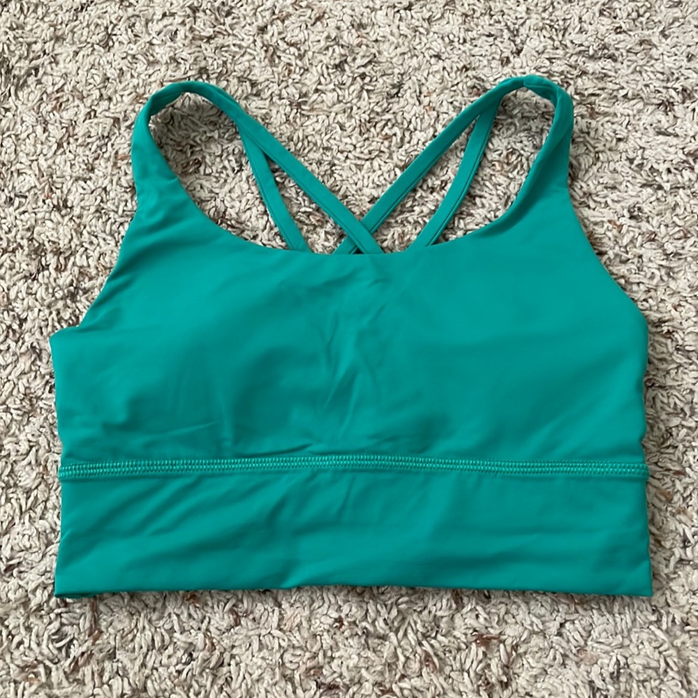lululemon athletica Teal Sports Bra